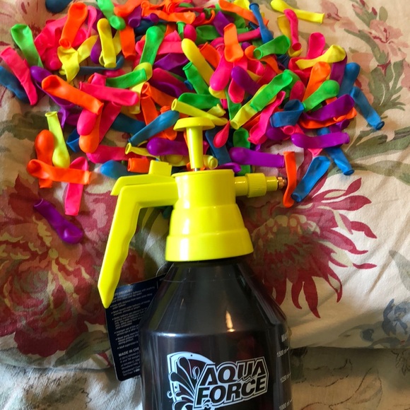 WATER BALOON 500 Balloon WaterBombs KIT Colorful Mini-Balloons + Pump $34 NEW - Picture 12 of 15